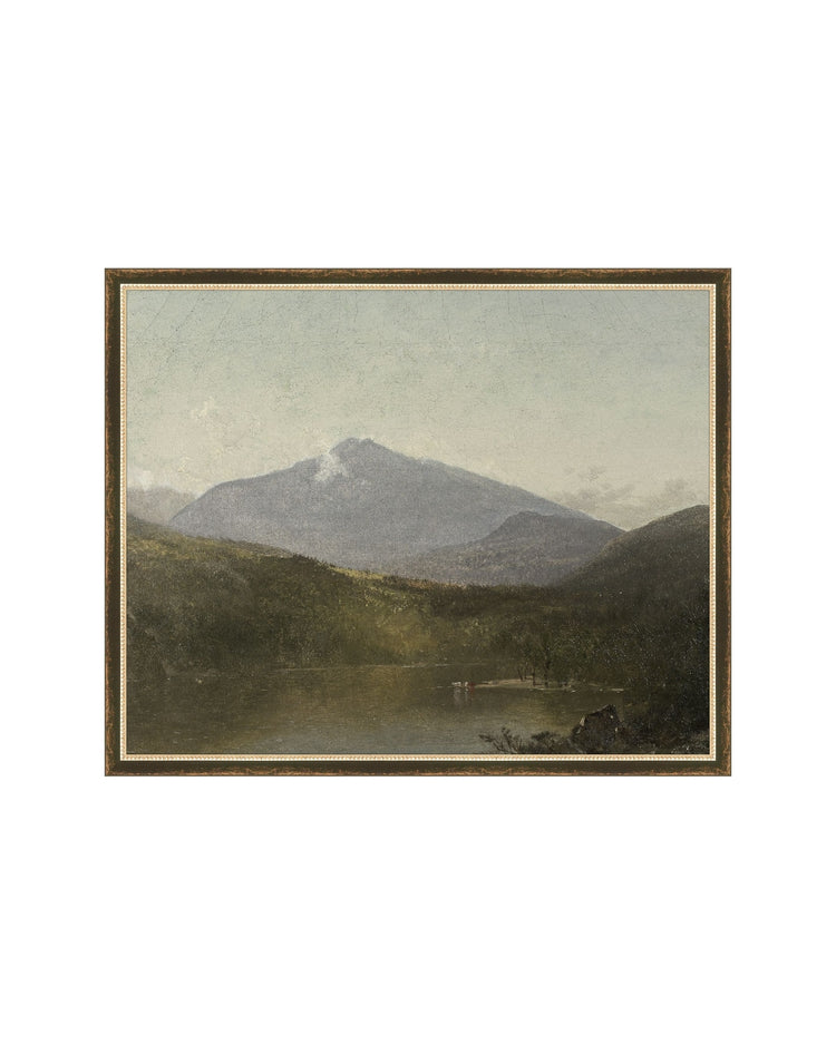 Mountain Lake at Dusk