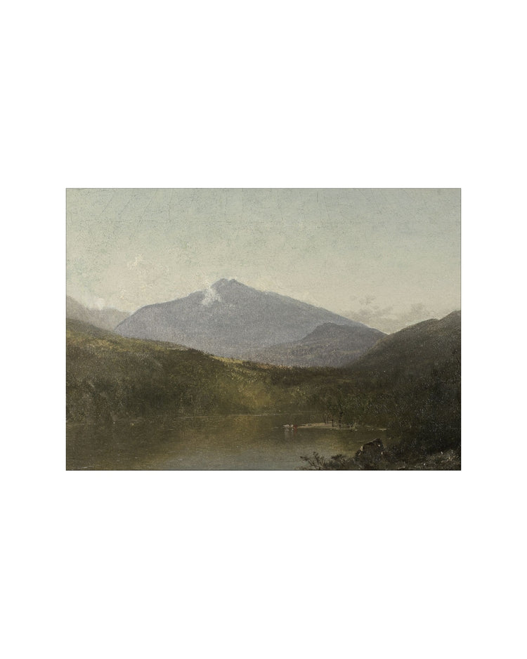 Mountain Lake at Dusk
