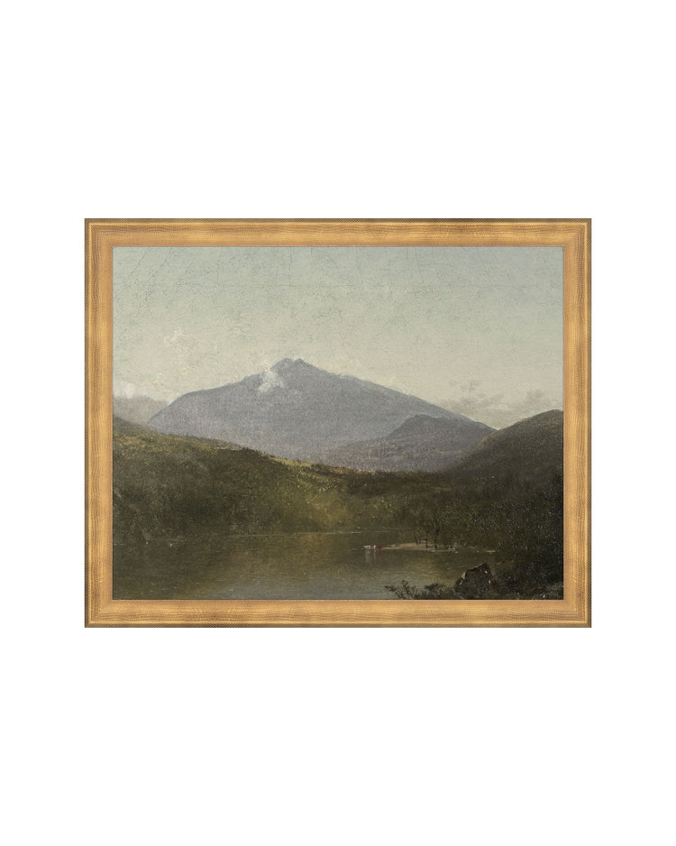Mountain Lake at Dusk