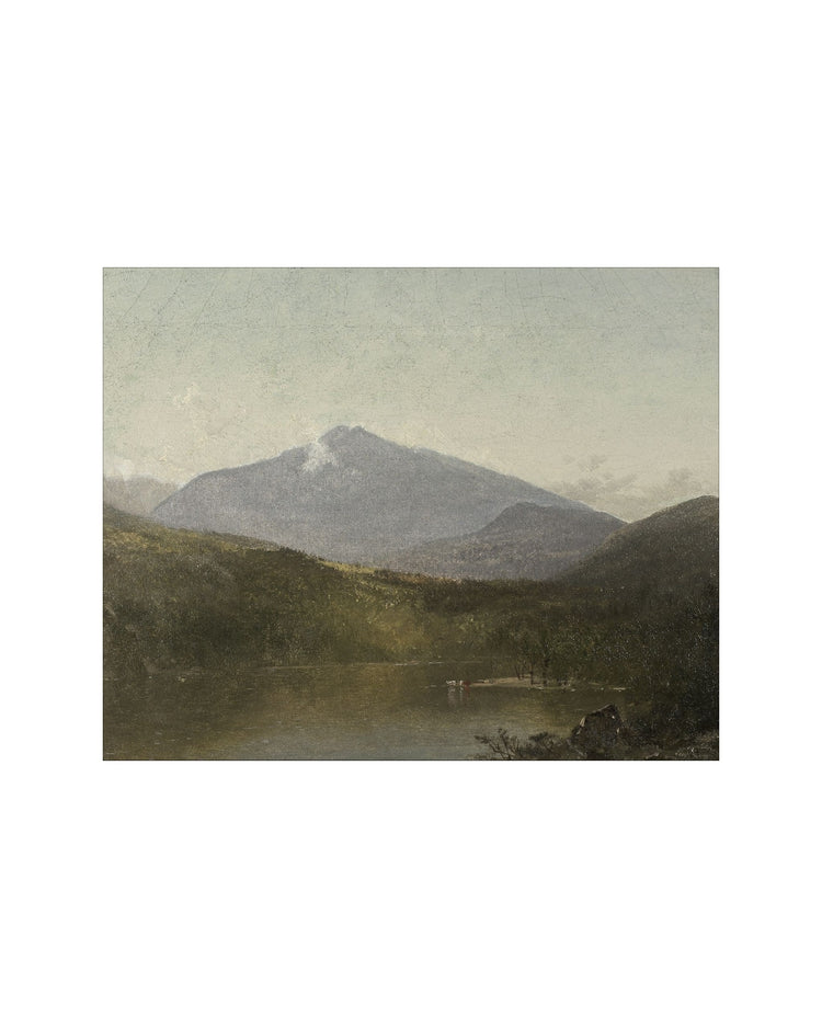 Mountain Lake at Dusk