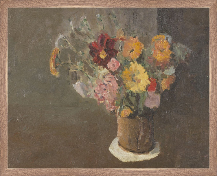 Vintage Vase of Flowers II HoJ