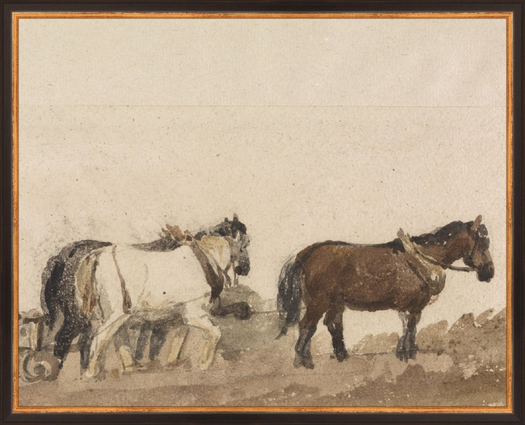 Watercolor Horses HoJ