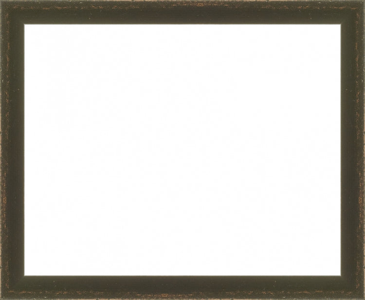 Rubbed Black Frame. Opening Size: 8x10. Final Size: 9'' X 11''