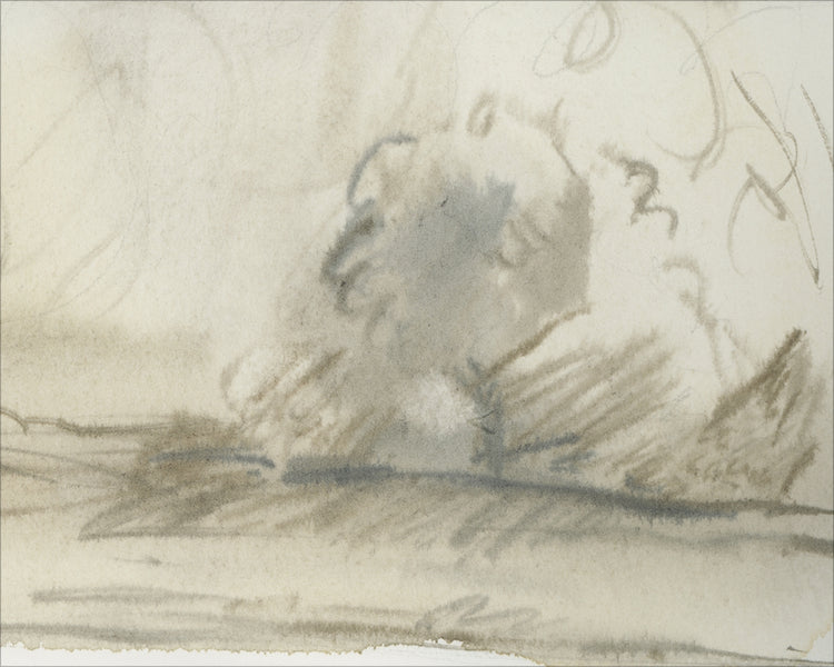 Watercolor Landscape Study I HoJ