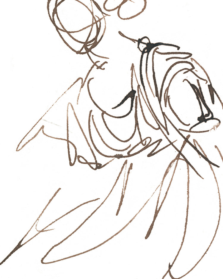 Ink Figure Study III