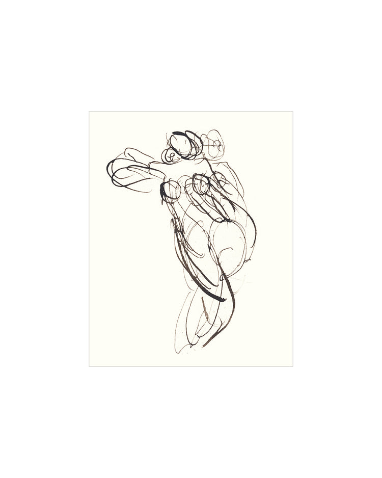 Ink Figure Study I