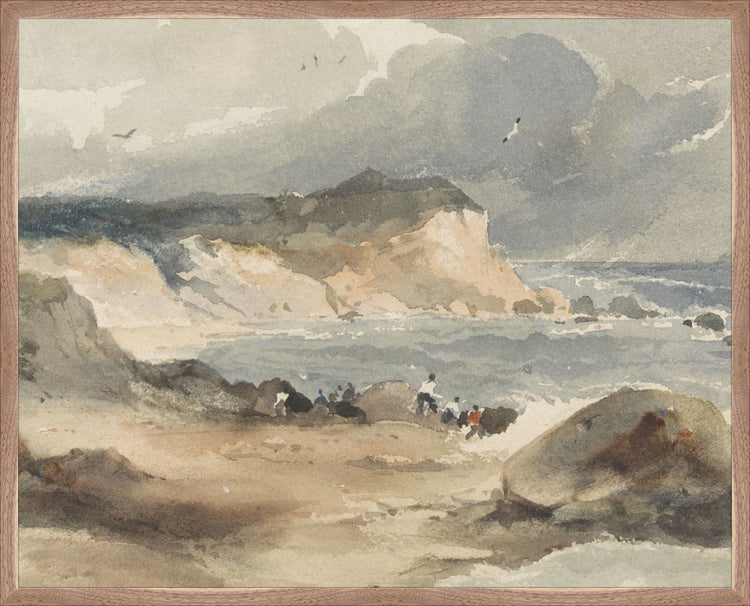 Watercolor Moody Beach HoJ