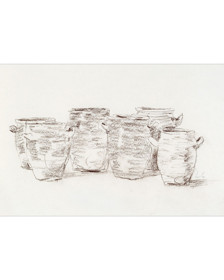 Vintage Vases Sketch