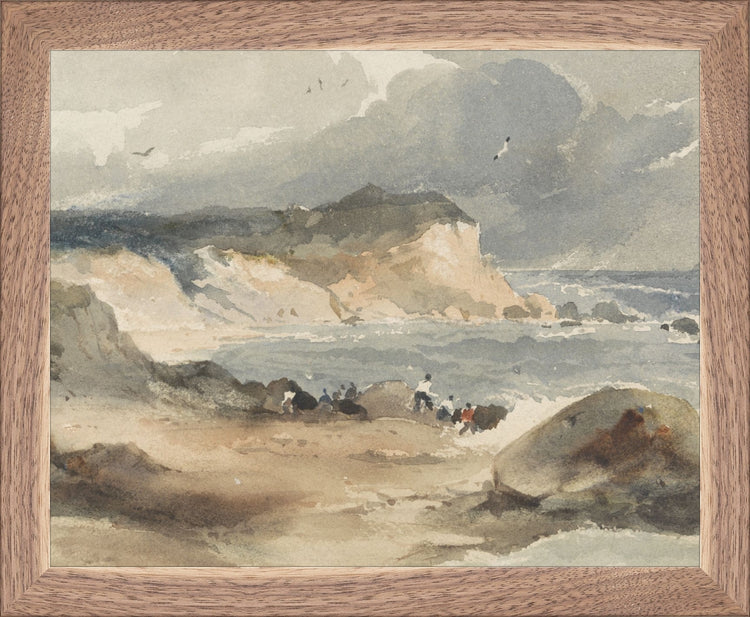 Watercolor Moody Beach HoJ