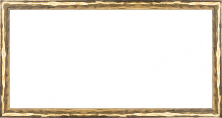 Gold Textured Frame. Opening Size: 6x12. Final Size: 6'' X 12''