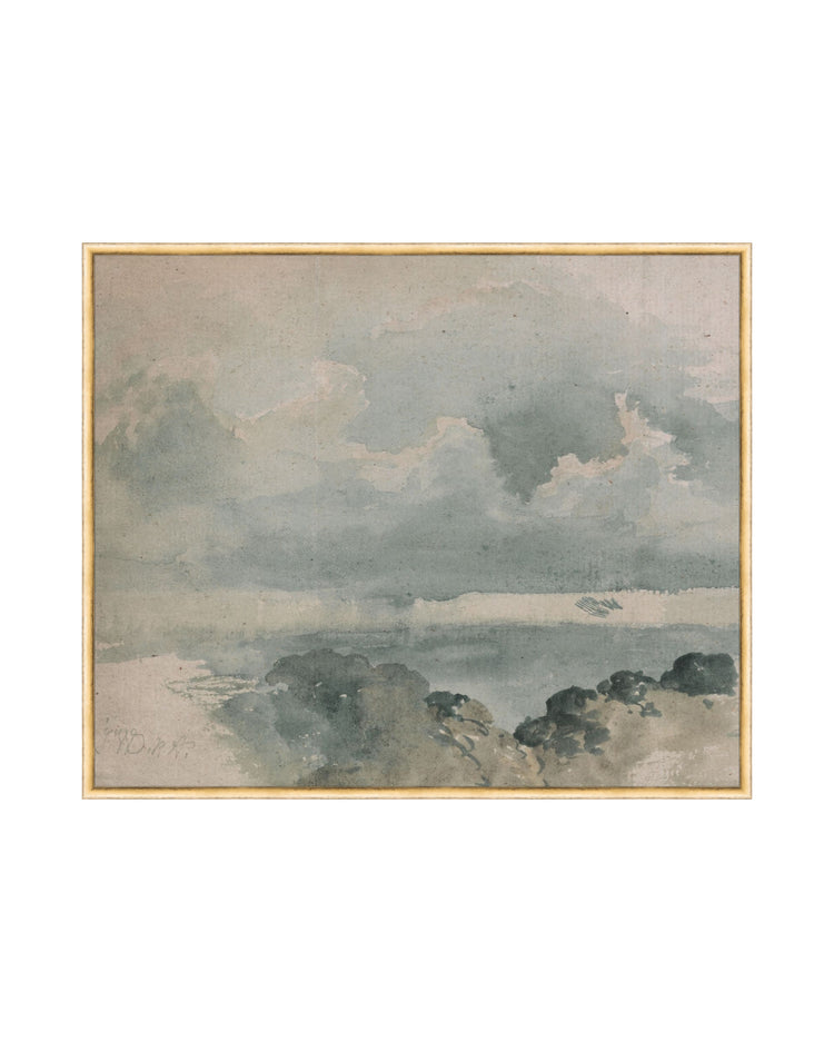 Watercolor Cloud Study