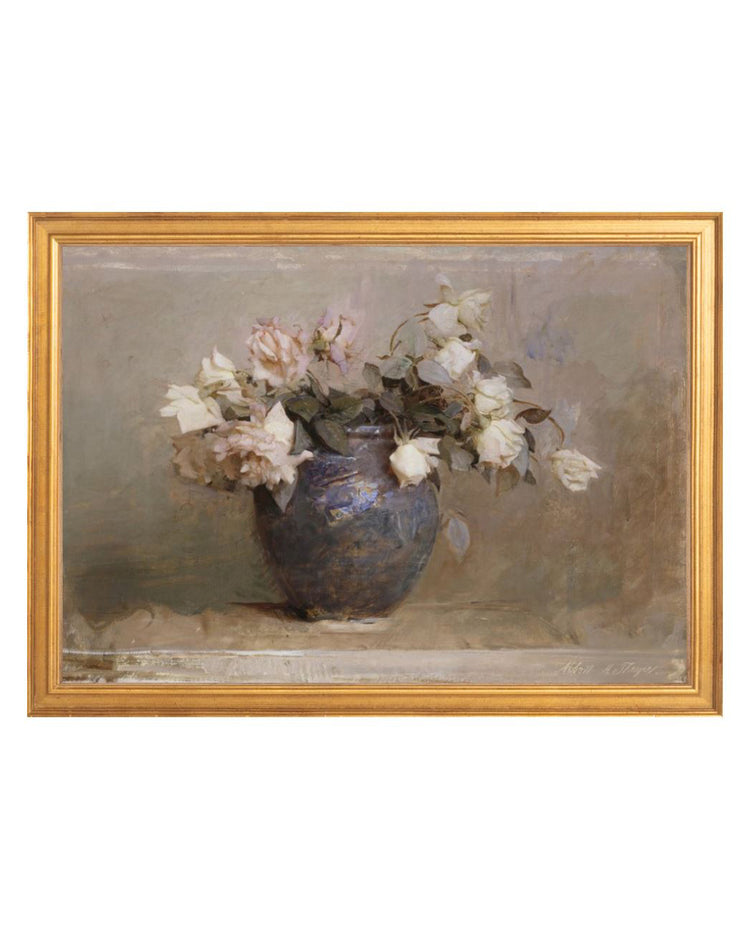 Vase of Roses