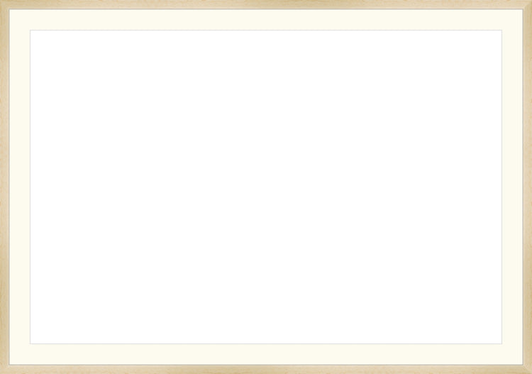 Natural Matte Wood Frame. Opening Size: 20x30. Final Size: 23'' X 33''