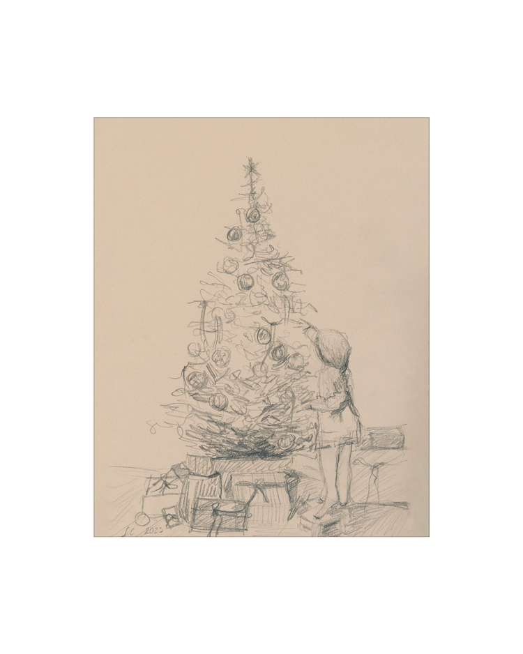 Girl Under the Tree