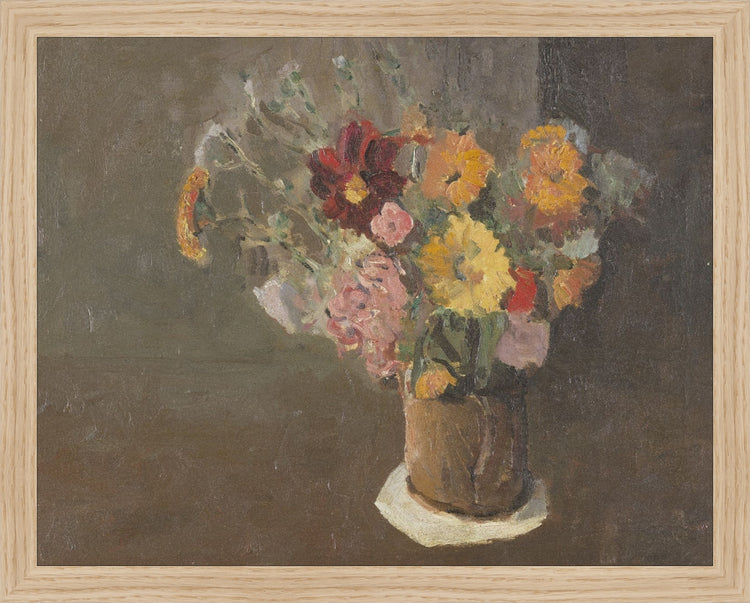 Vintage Vase of Flowers II HoJ