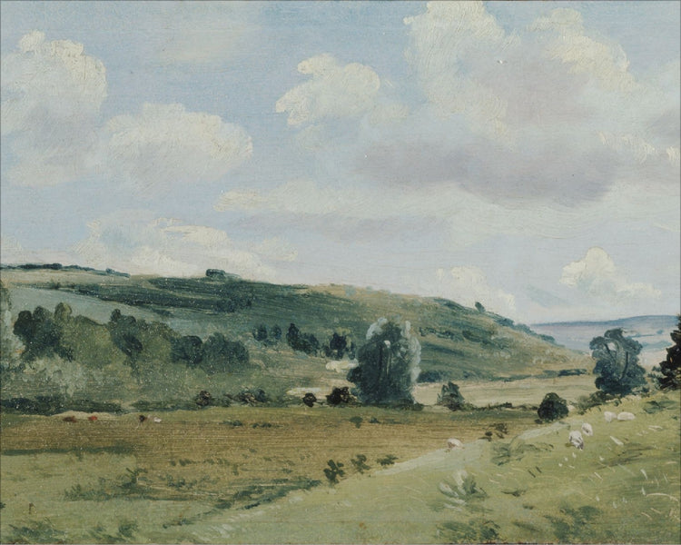 Framed Pastures. Frame: No Frame. Paper: Rag Paper. Art Size: 16x20. Final Size: 16'' X 20''