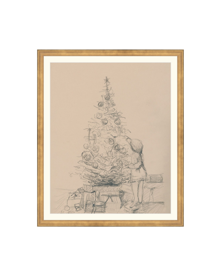 Girl Under the Tree