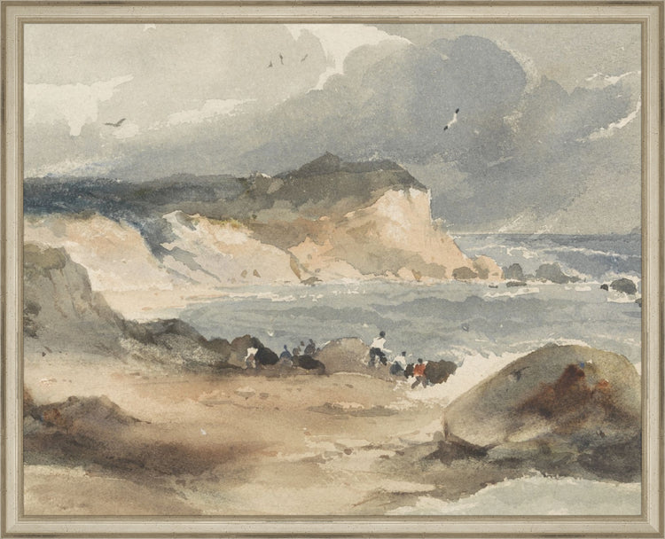 Watercolor Moody Beach HoJ