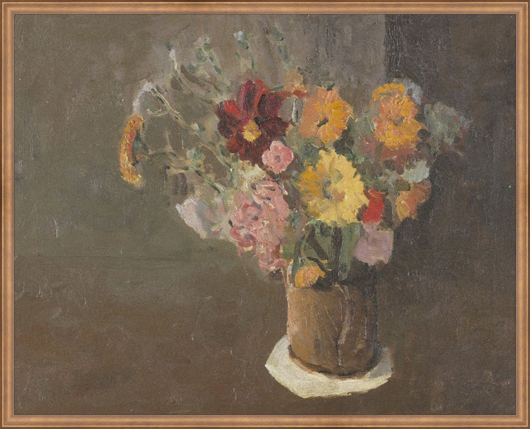 Vintage Vase of Flowers II HoJ