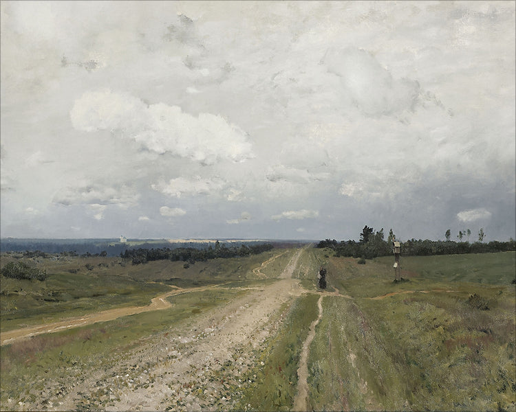 Framed Field Route. Frame: No Frame. Paper: Rag Paper. Art Size: 8x10. Final Size: 8'' X 10''