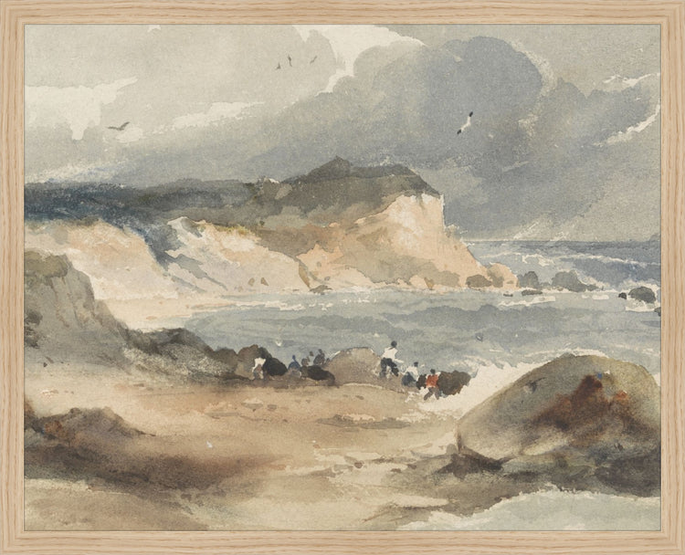 Watercolor Moody Beach HoJ