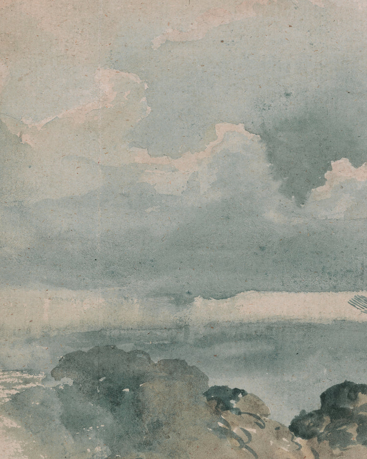 Watercolor Cloud Study