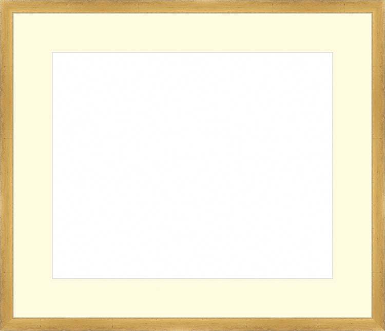 Gold Leafed Frame. Opening Size: 13x16. Final Size: 19'' X 22''