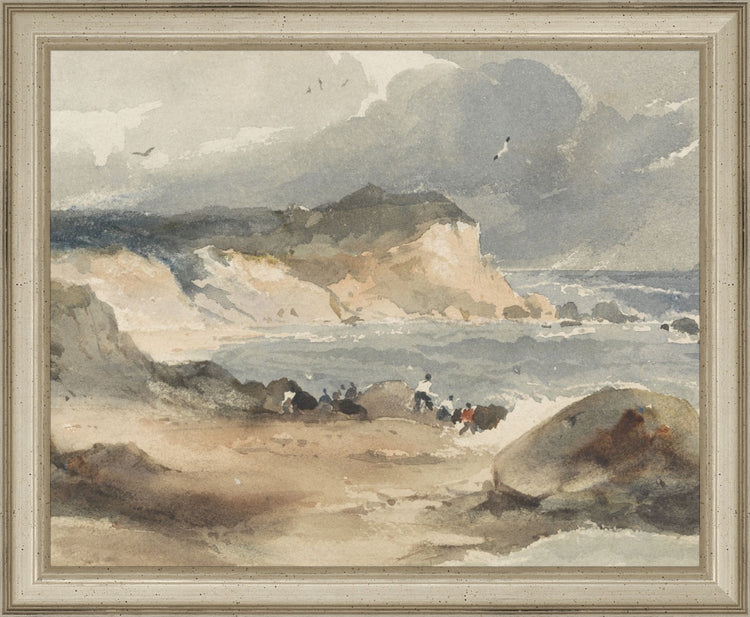 Watercolor Moody Beach HoJ