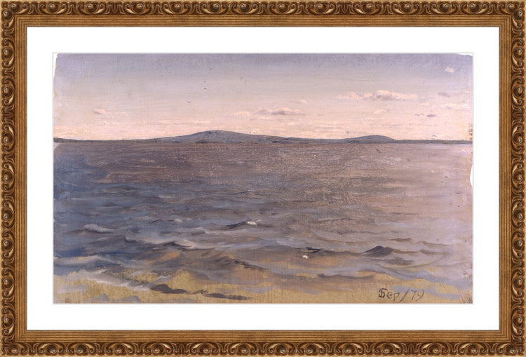 Gold Ornate Frame. Opening Size: 12x20. Final Size: 17'' X 25''