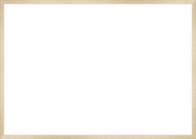 Natural Matte Wood Frame. Opening Size: 19x27. Final Size: 19'' X 27''