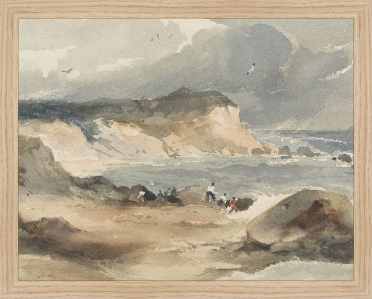 Watercolor Moody Beach HoJ