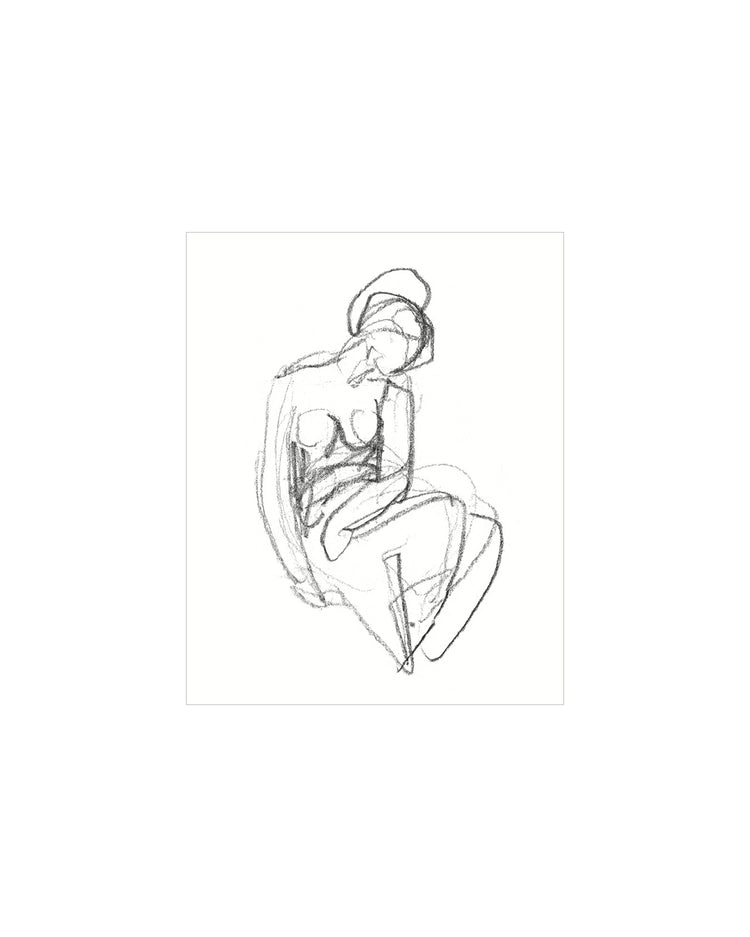Charcoal Figure III
