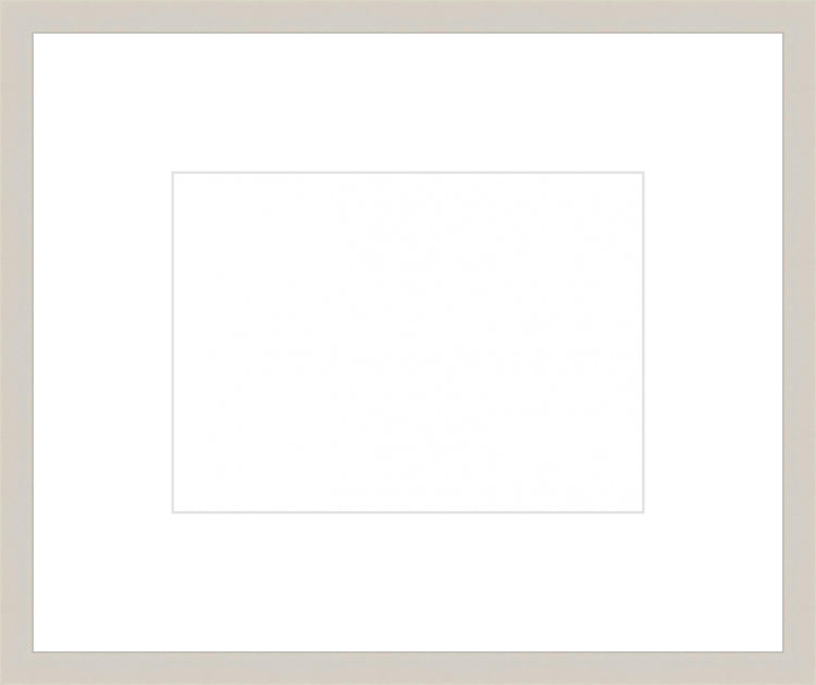 Just White Frame. Opening Size: 8x11. Final Size: 16'' X 19''