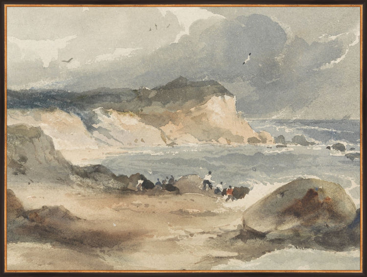 Watercolor Moody Beach HoJ