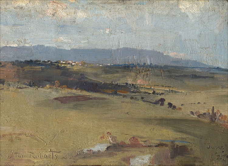 Framed Hills. Frame: No Frame. Paper: Rag Paper. Art Size: 8x11. Final Size: 8'' X 11''