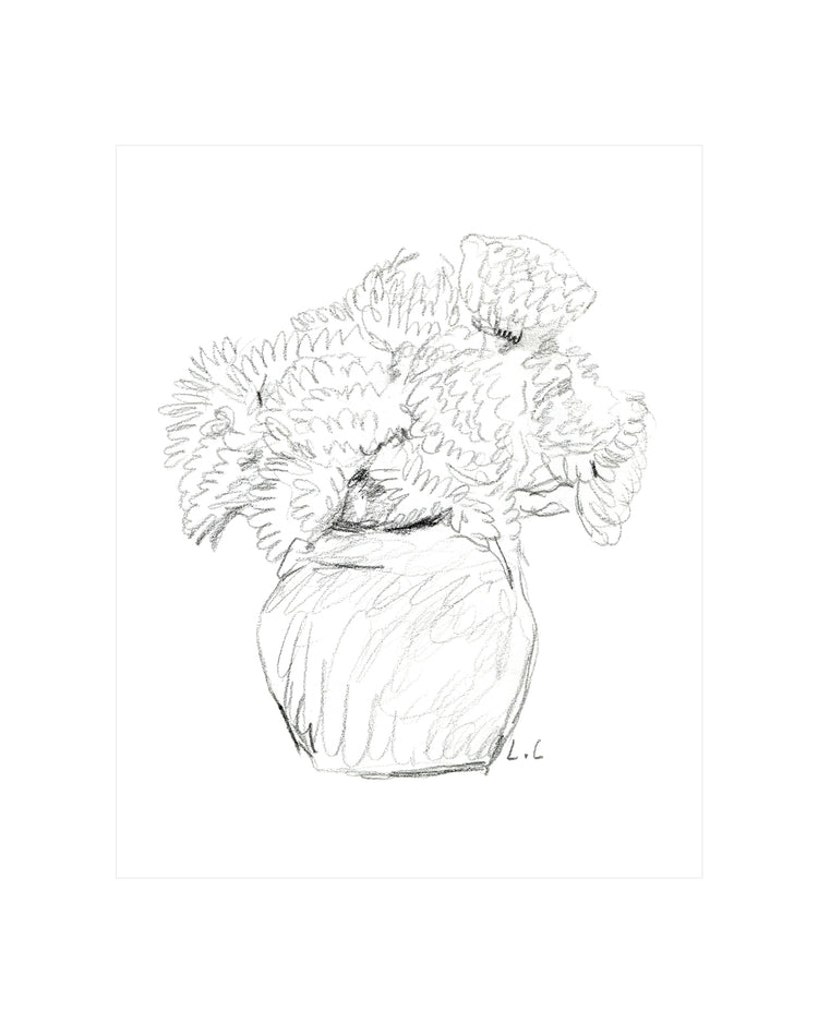 Flower Vase Sketch
