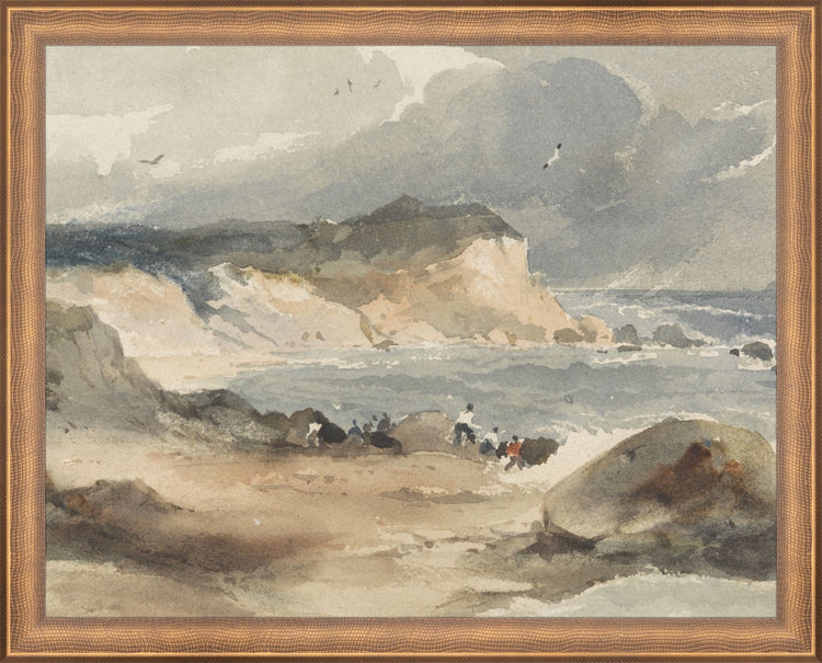 Watercolor Moody Beach HoJ