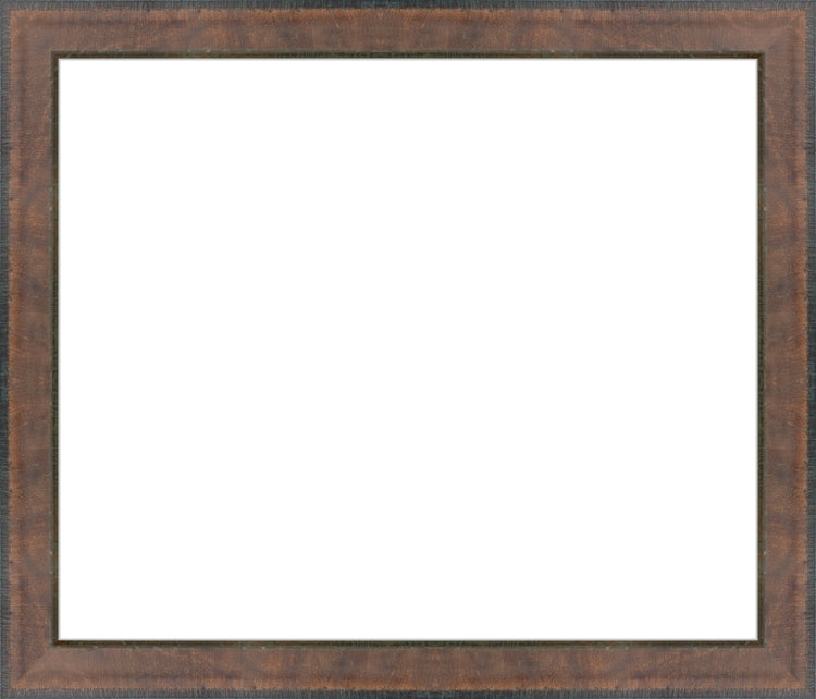 Traditional Distressed Wood Frame. Opening Size: 15x18. Final Size: 17'' X 20''