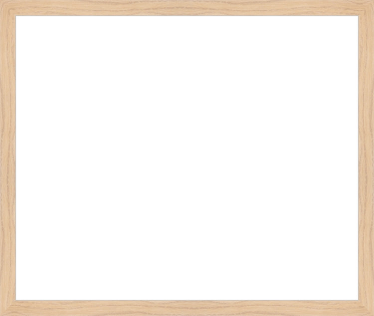 Natural Wood Frame. Opening Size: 15x18. Final Size: 16'' X 19''