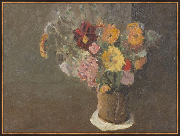 Vintage Vase of Flowers II HoJ