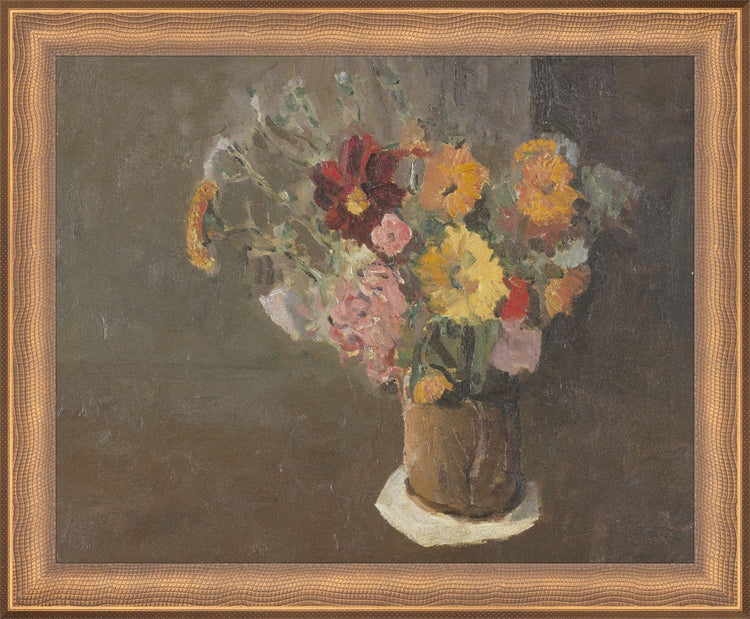 Vintage Vase of Flowers II HoJ