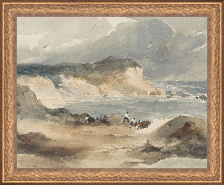 Watercolor Moody Beach HoJ