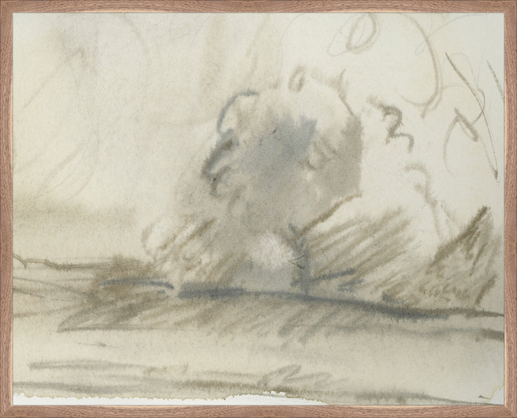 Watercolor Landscape Study I HoJ