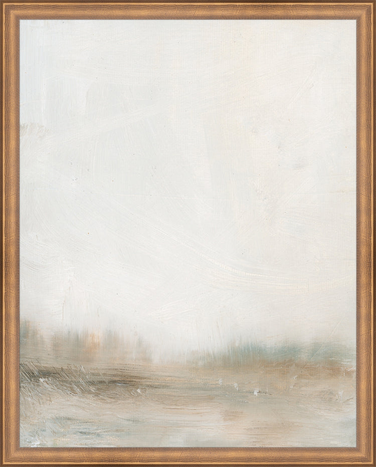 Framed Hazy Landscape. Frame: Timeless Bronze. Paper: Rag Paper. Art Size: 19x15. Final Size: 20'' X 16''
