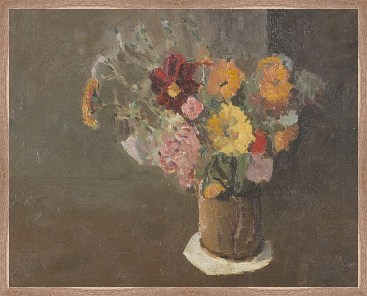 Vintage Vase of Flowers II HoJ