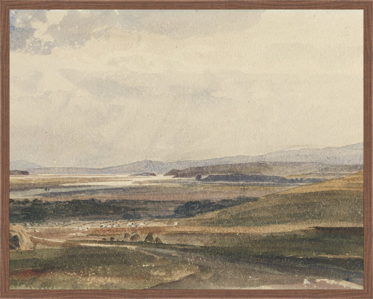 Framed Harvest. Frame: Dark Walnut. Paper: Rag Paper. Art Size: 23x29. Final Size: 24'' X 30''