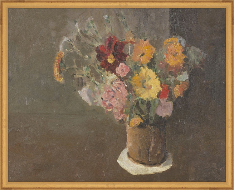 Vintage Vase of Flowers II HoJ