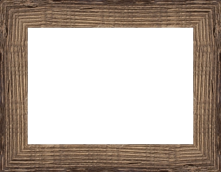 Rustic Wood Frame. Opening Size: 5x7. Final Size: 6'' X 8''