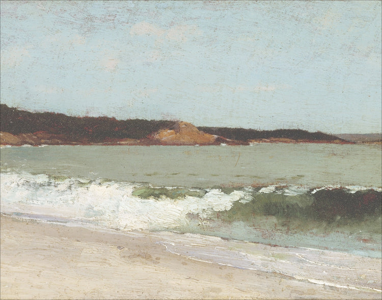 Framed Eagle Head Beach. Frame: No Frame. Paper: Rag Paper. Art Size: 11x14. Final Size: 11'' X 14''