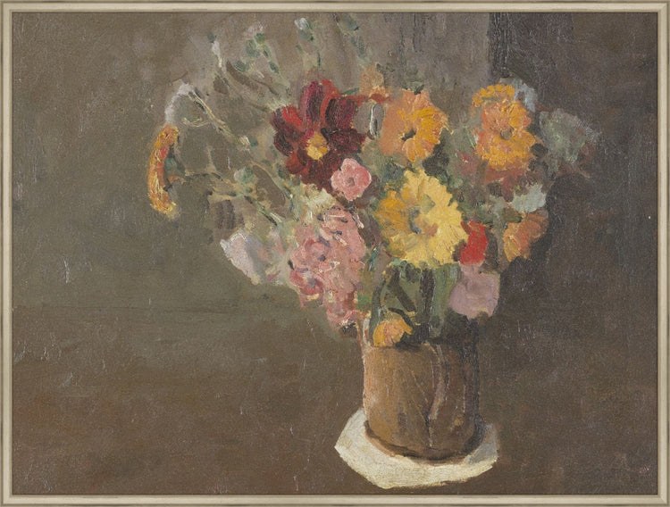 Vintage Vase of Flowers II HoJ
